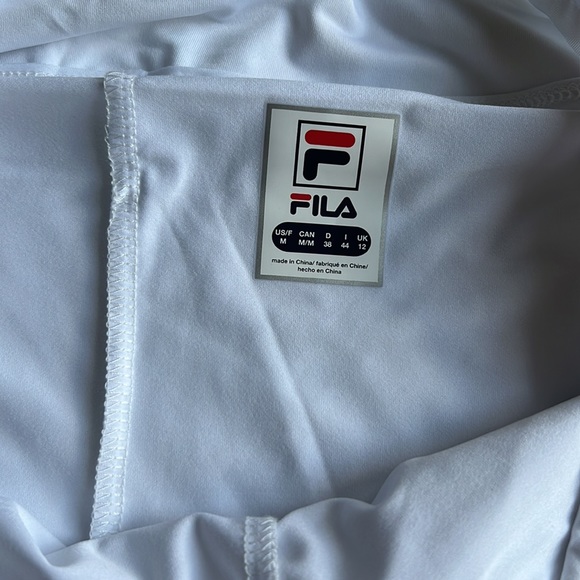 NWT Fila White tennis skirt; size medium; Pickleball - Picture 2 of 3